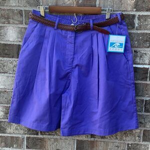 Take 50% OFF- Ship’N Shore Purple Men's Shorts, Size-14